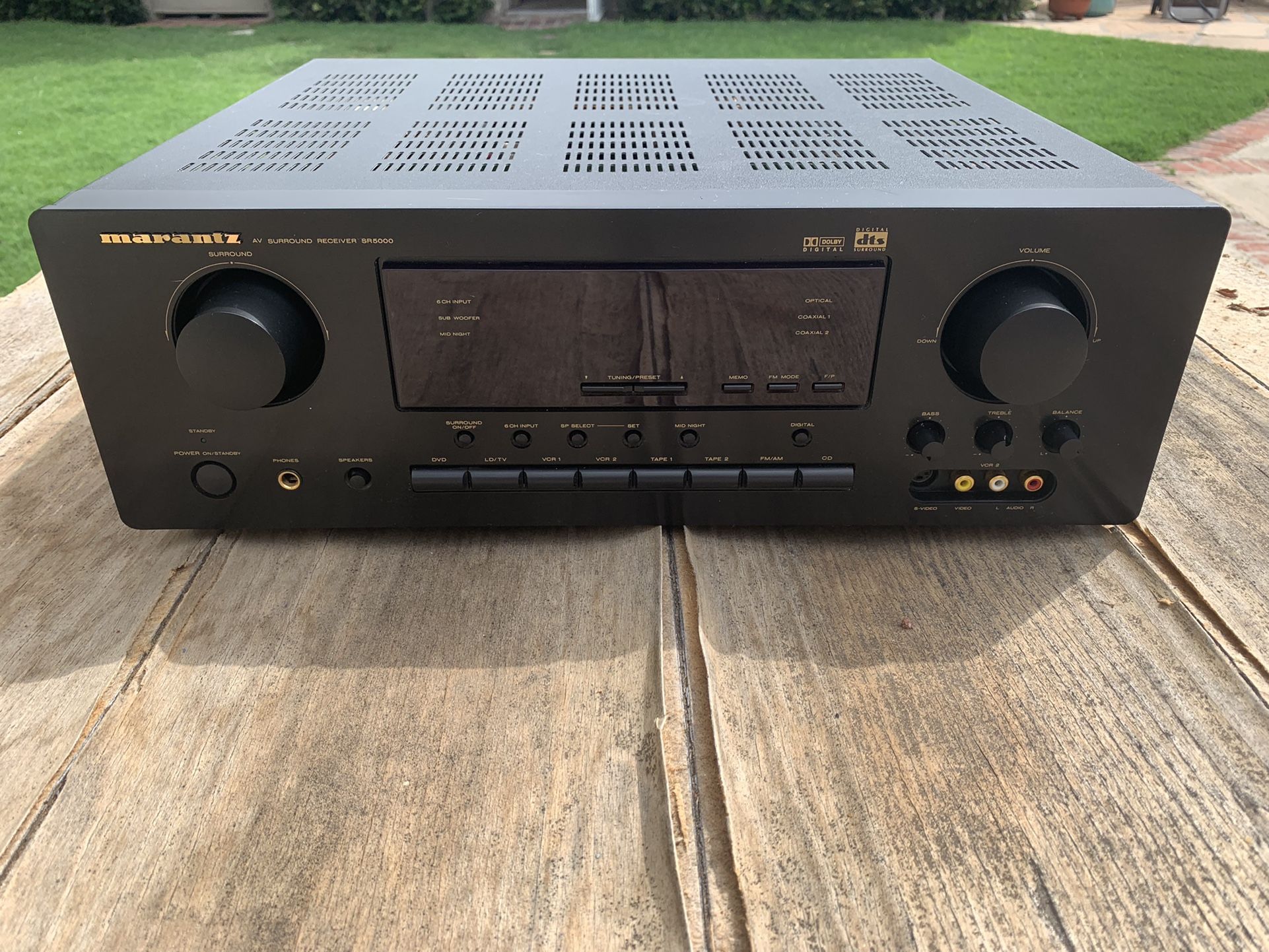 Marantz SR5000/U2B 5.1 Channel 70 WPC AV Surround Receiver - Tested and Working