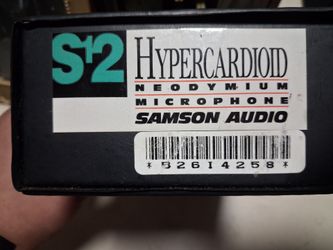 Samson microphone s12