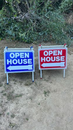 10   Open House Signs