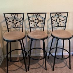 Bar Stools (set Of 3)