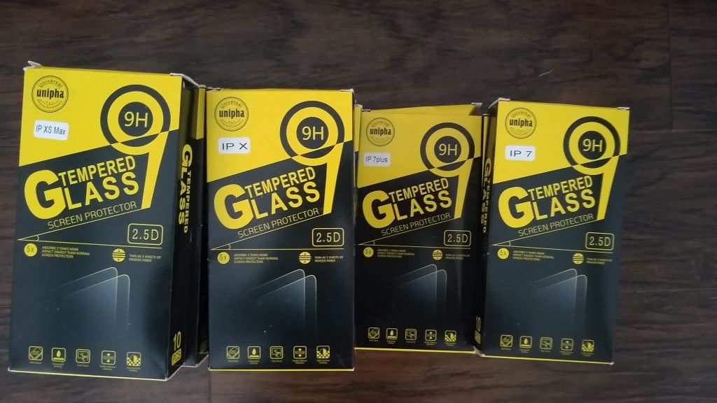 Iphone Tampered Glass Lot
