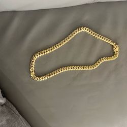 12mm plated Gold chain 