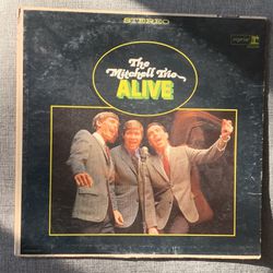 Vinyl Record: The Mitchell Trio Alive