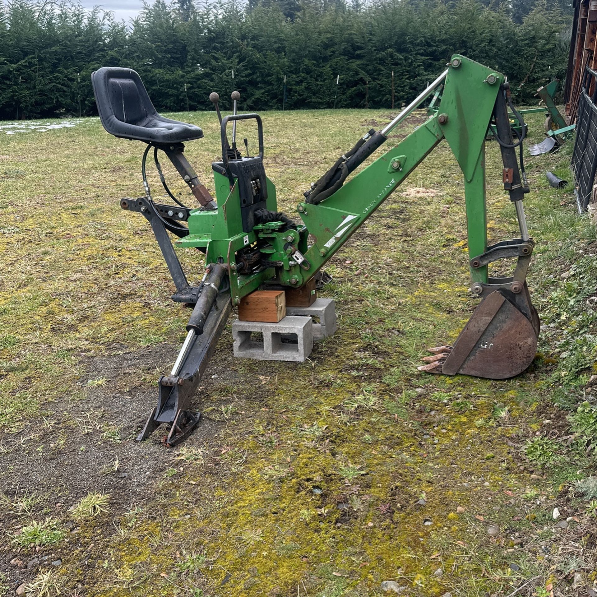 Backhoe attachment