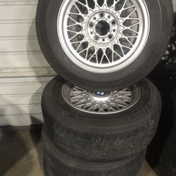 Factory Honeycomb Style Mesh BMW wheels