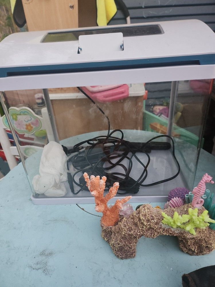 Semi Used Fish Tank