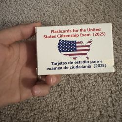 U.S Citizenship Flash Cards 