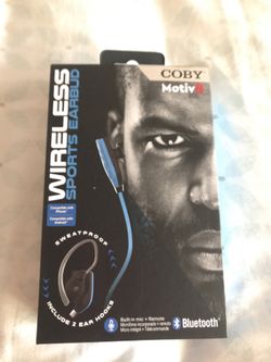 New Coby Wireless headphones