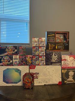 Pokemon sealed tcg products etb UPC and bundles