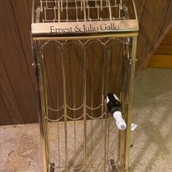 Brass Wine Rack 