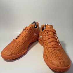 Size 9.5 - Men’s Puma Rapido III IT Orange Indoor/Futsal Shoes 106575-10 Wmns 11