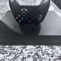 Microsoft Xbox One X 1TB Console - Black W/ Controller