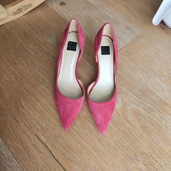 Pink Stiletto High Heels 