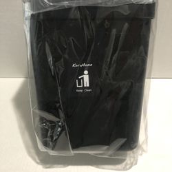 Black Or  Blue Kitchen Trash Can Hangs on Door