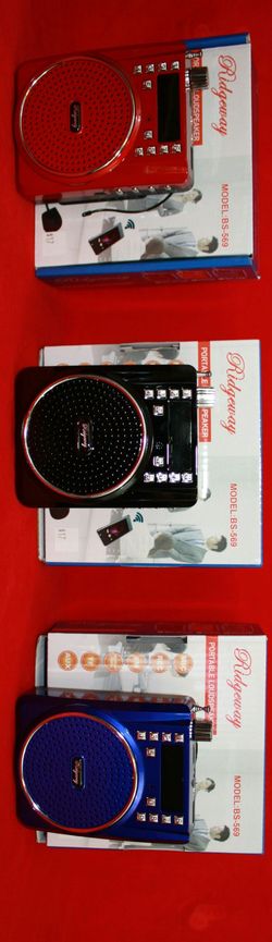 Rechargeable Bluetooth wireless sd card,usbflash drive fm radio speaker (bosina)