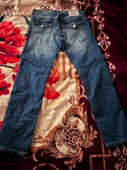 True religion blue jeans size 32