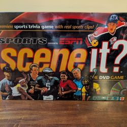New Scene It? Trivia Game ESPN Sports Edition DVD Game