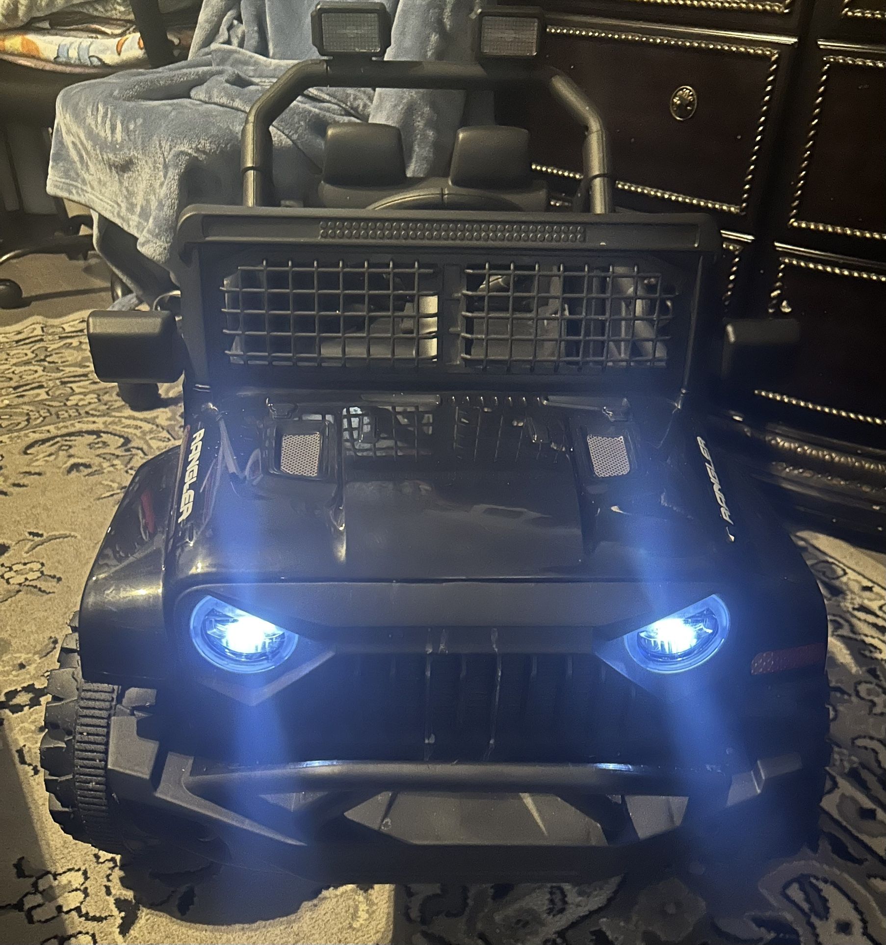 Kids Ride On Truck - Black