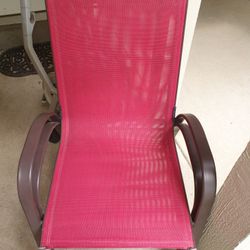 Chair Red Color