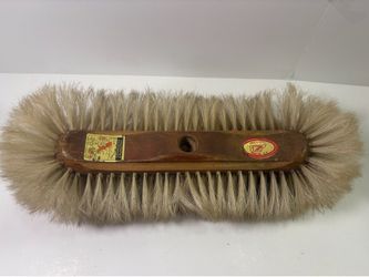 Vintage B.B. Bologna Italy Broom Head Purissima Setola Chungking Bristles