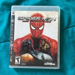 Spider-man Web Of Shadows PS3 