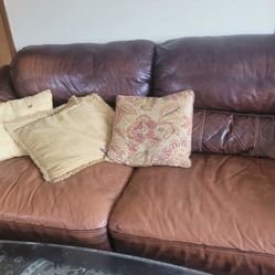 Leather Couch