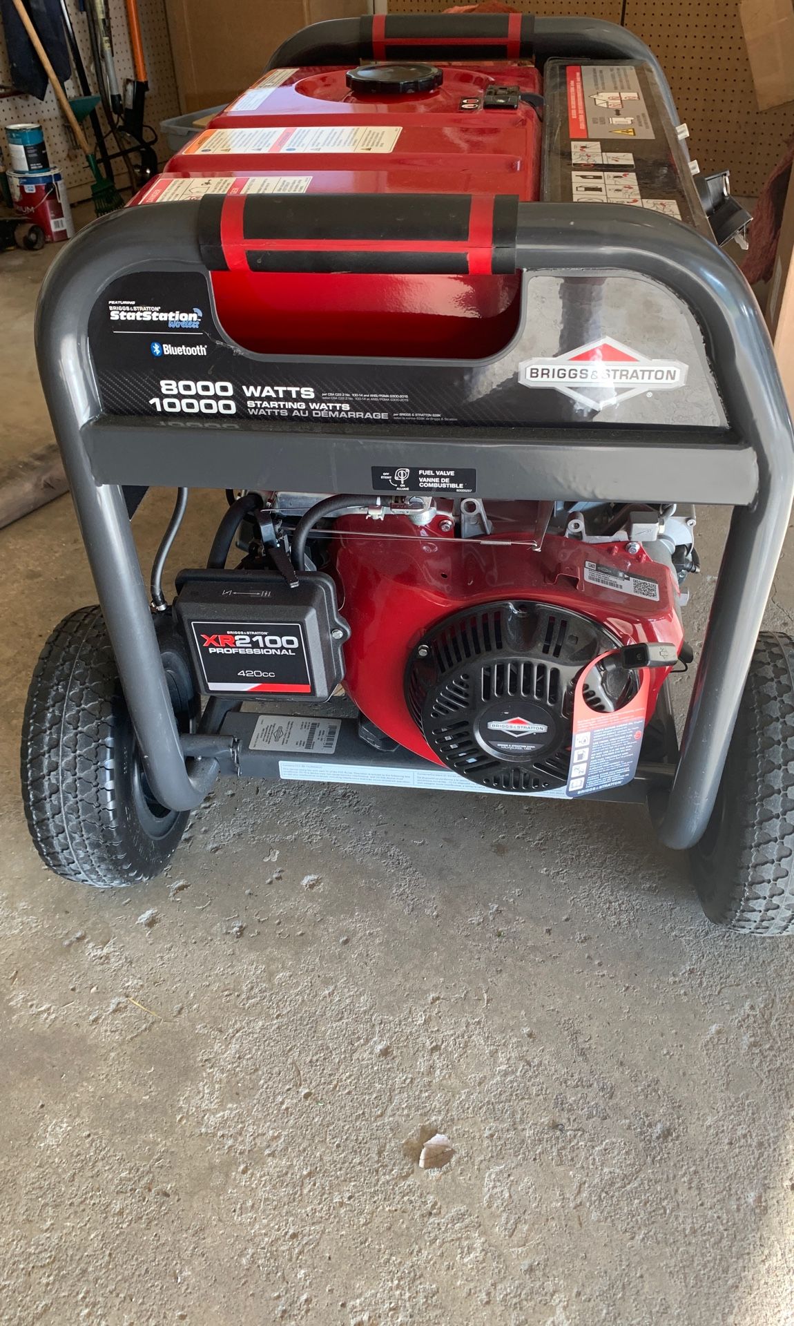 XR 2100 Briggs & Stratton Electric start professional Generator with Bluetooth