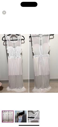 Charlotte Russe Stunning Charlotte Russe white maxi dress