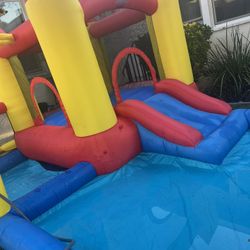 Mini Bounce House / slide And Pool 