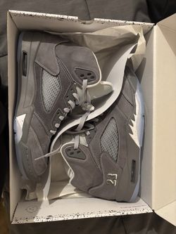 Jordan 5 wolf grey size 10.5 men’s