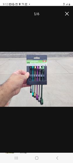 Pittsburg 6-Piece Color Combo Metric Ratcheting Combination Wrench Set Won't Take Lower Offers