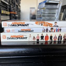 Arrested Development DVDs