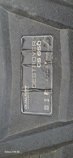 Dual Saw Destroyer Cs 650