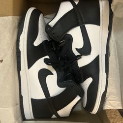 Panda Dunks Hi Size 11.5 New