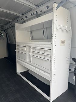Shelving for work Vans