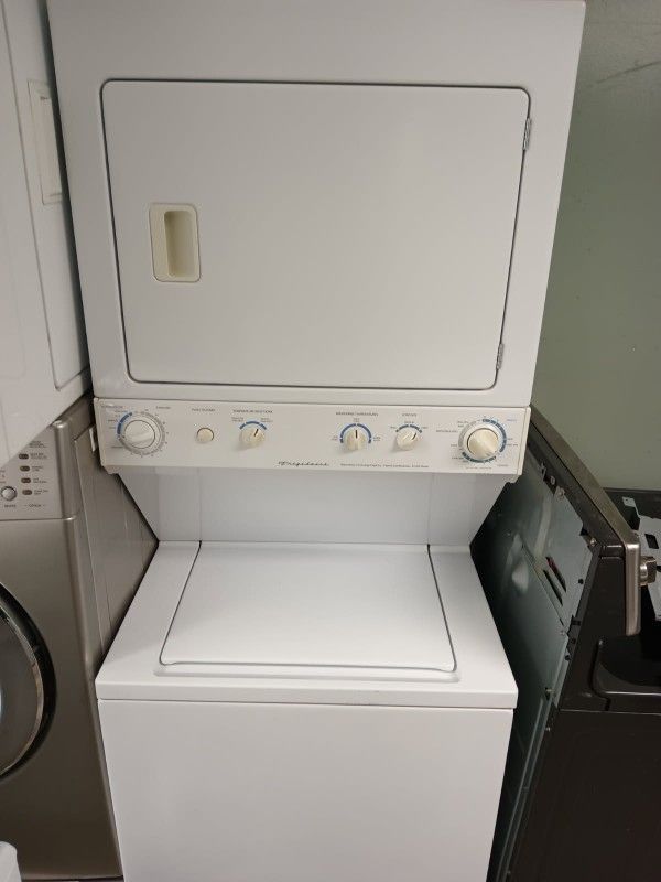FRIGIDAIRE STACKABLE WASHER AND DRYER 