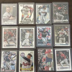 Atlanta Braves MVP Freddie Freeman (16) Card lot