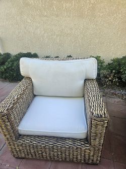 2 SEAGRASS Chairs With Cushions