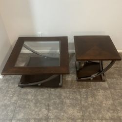 Coffee Table + side table 