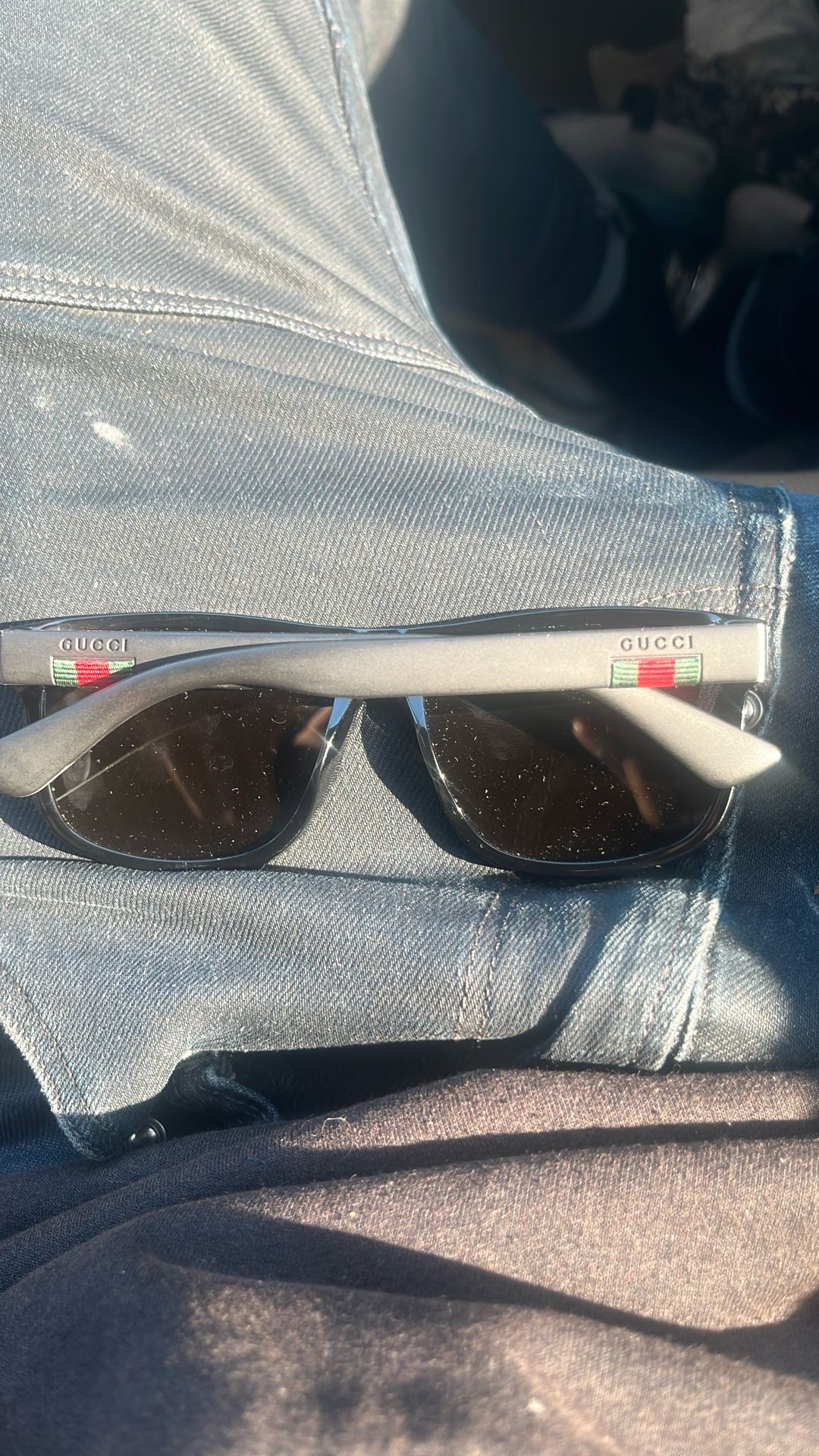 Black Gucci Sunglasses 