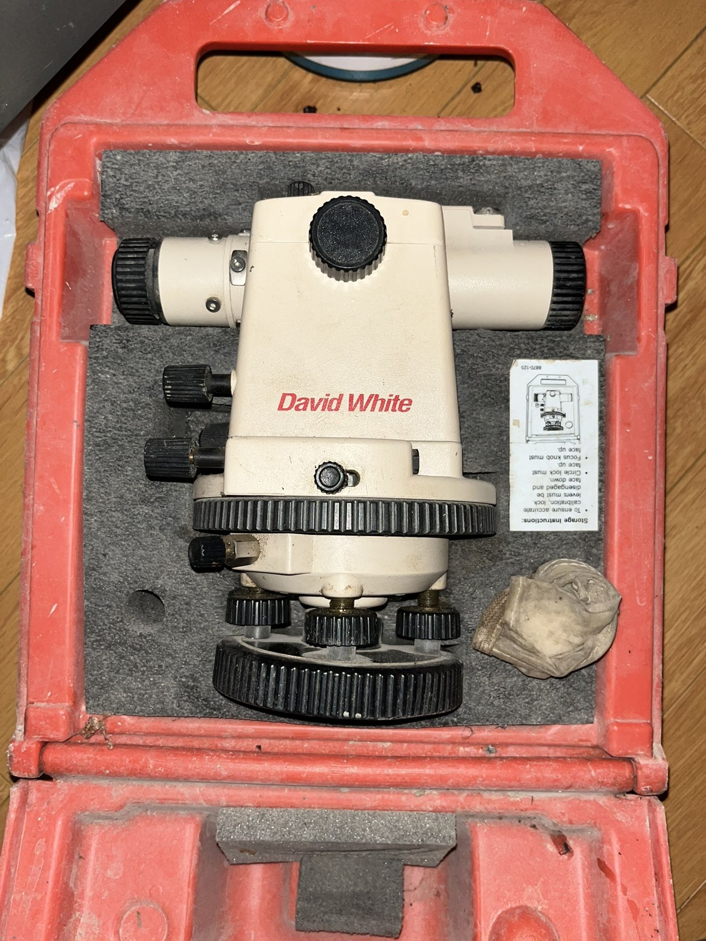 David White LT8-300LP Universal Level-Transit