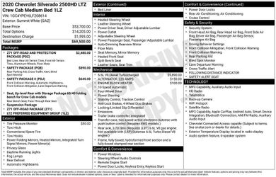 2020 Chevrolet Silverado 2500HD