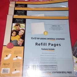 Scrapbook Refill Pages
