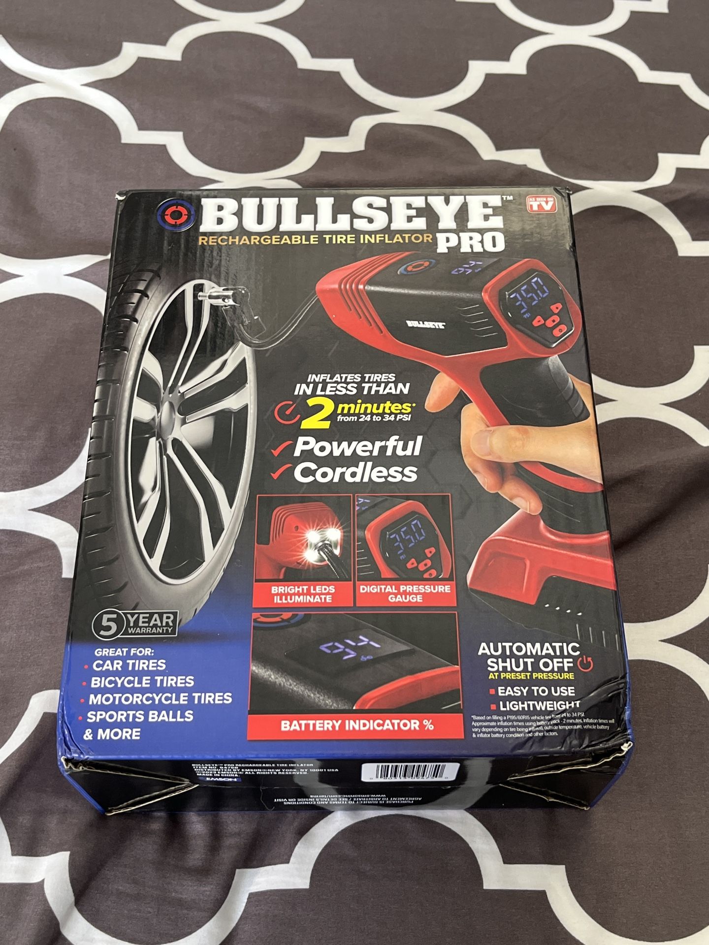 Bullseye Pro Tire Inflator