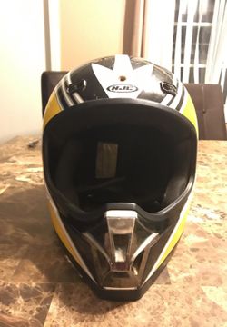 Motorcycle helmet with bag and goggles