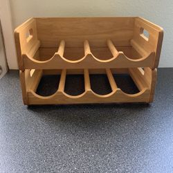 Wood Wine Rack