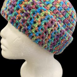 Crochet beanie hat