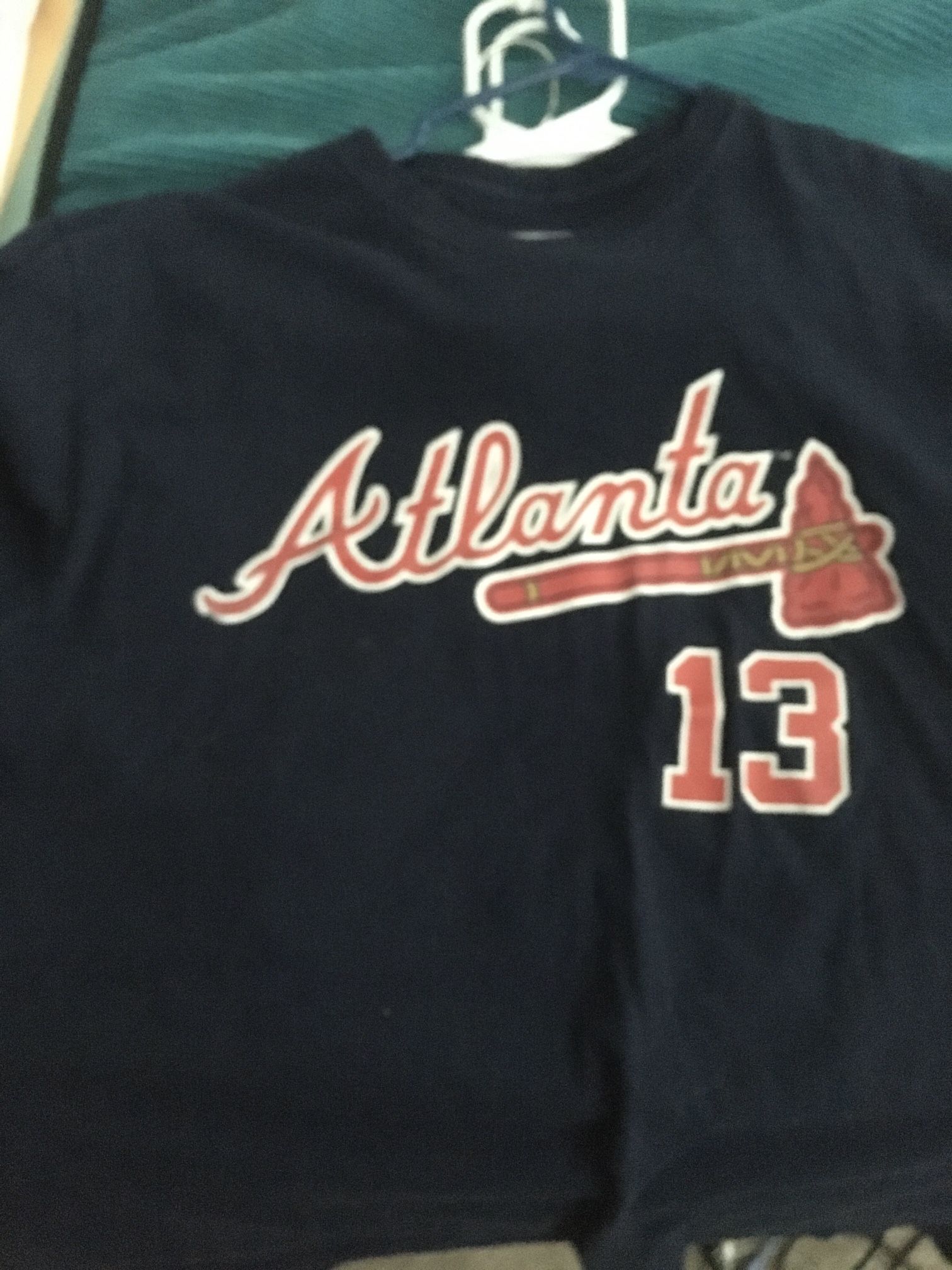 Braves Shirt. Size L