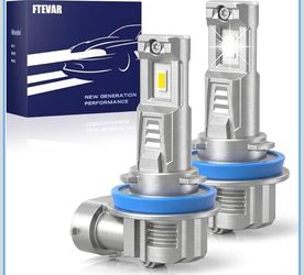 New in Box H11 Bulbs, H8 H9 Fog Light, 30000LM 6500K Super Bright, H11/H8/H9 Cool White