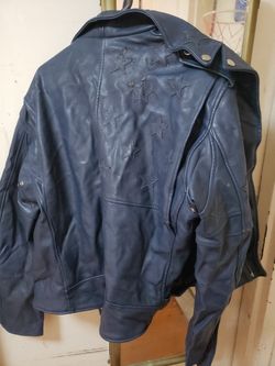 Hudson leather jacket sz xl